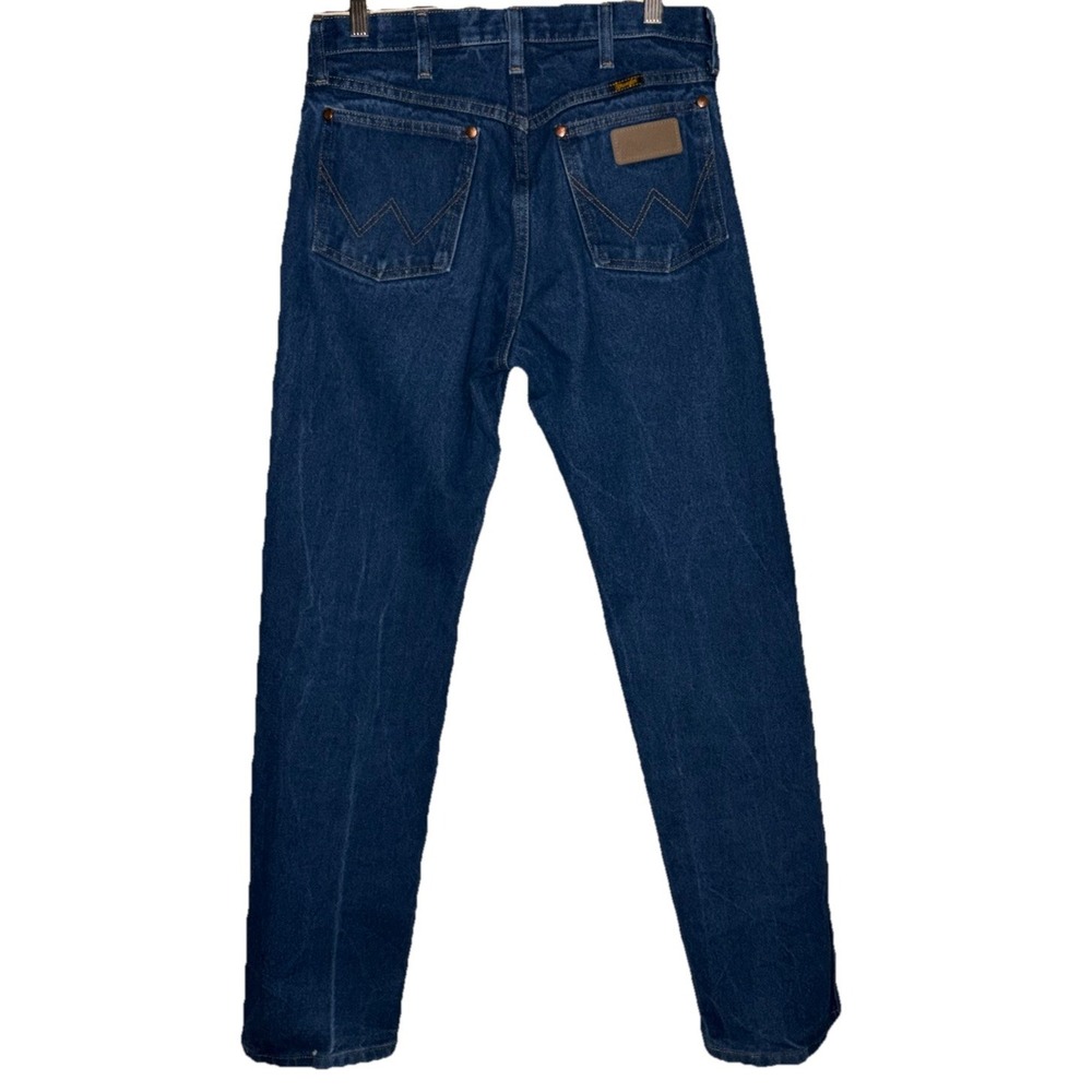 Wrangler Men's Jeans 31x32 Straight Cowboy medium Wash Denim, 13MWZ